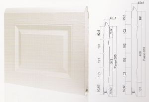 Панел "CASSETE STYLE" касетъчен Бял / 500 мм. Х 2575 мм. Х 40мм.