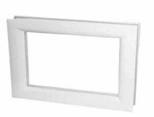 Прозорци бели, прозрачни, за панел от 35-45мм. на Metecno
